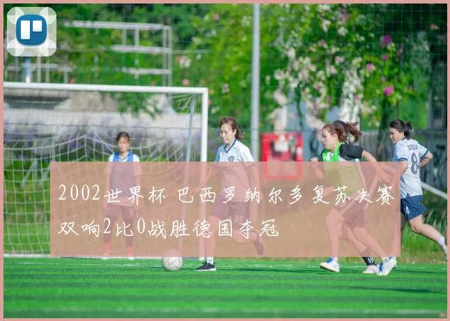 2002世界杯 巴西罗纳尔多复苏决赛双响2比0战胜德国夺冠